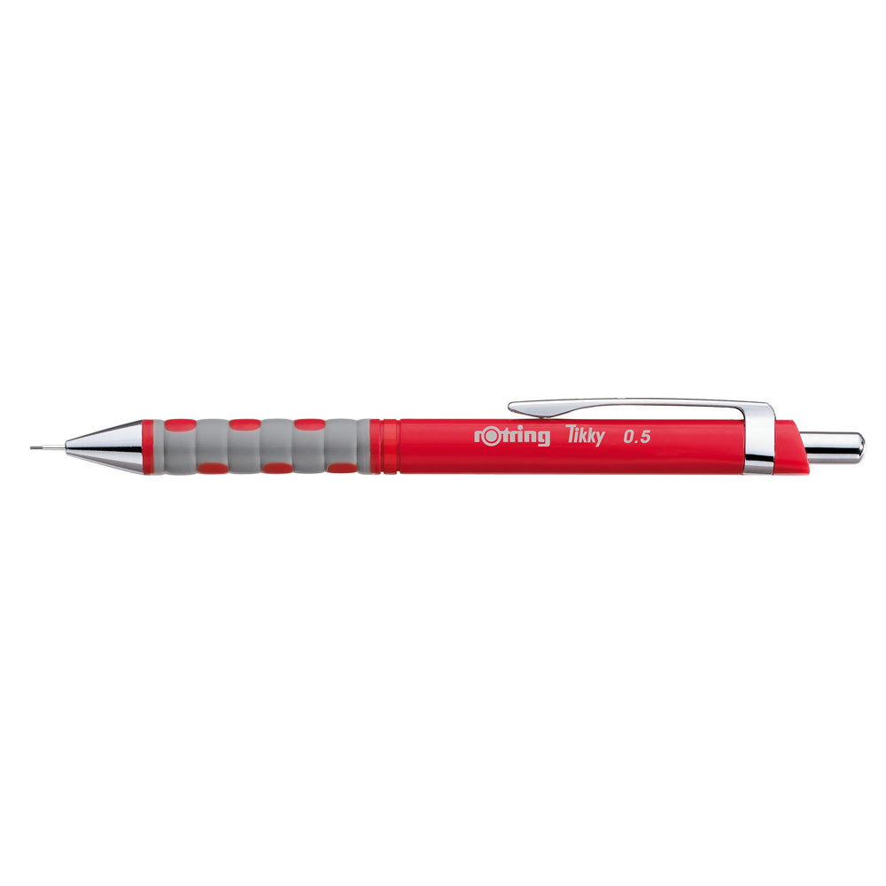 Creion mecanic Rotring Tikky III, mina 0.5 mm, rosu Creion mecanic Rotring Tikky III, mina 0.5 mm, rosu